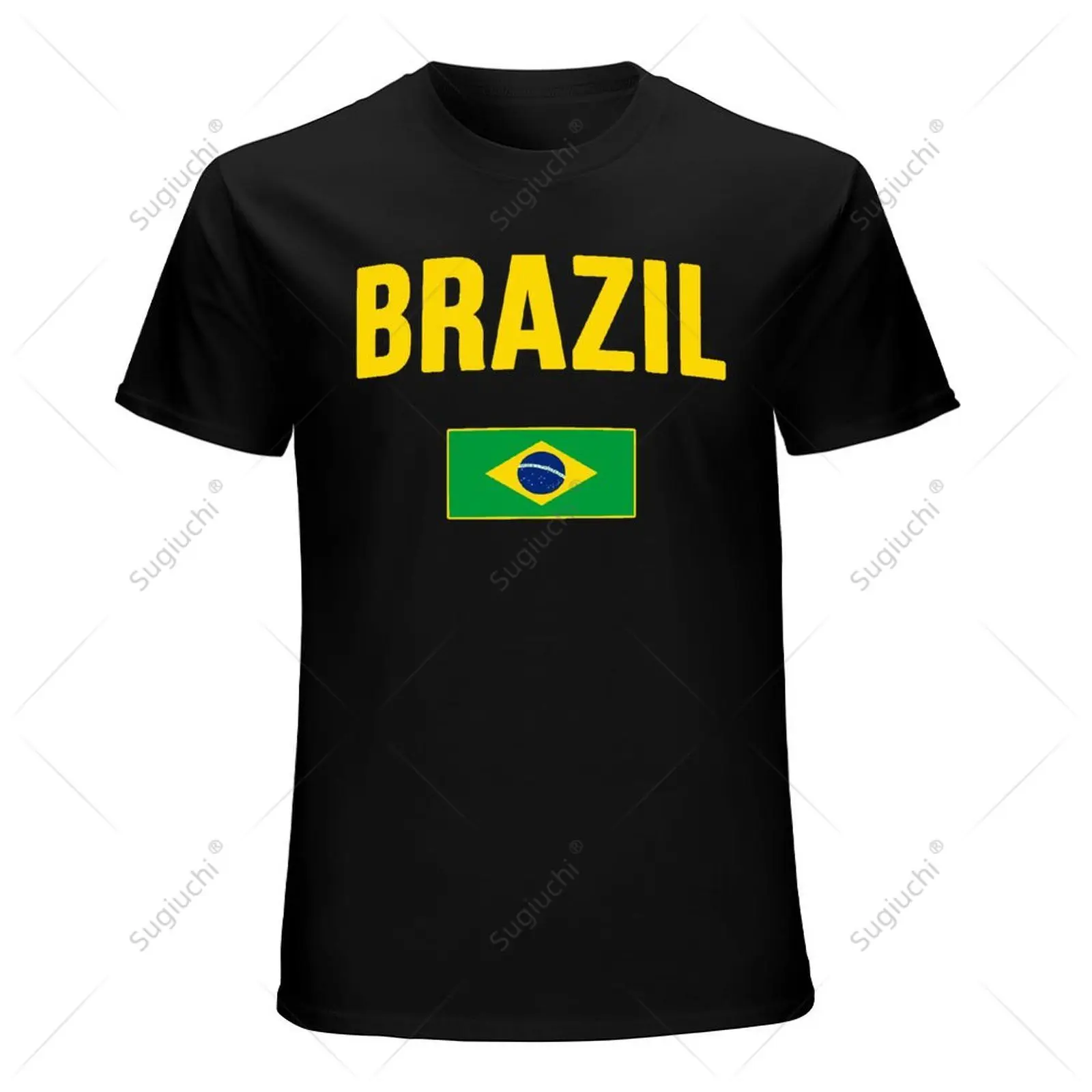 للجنسين الرجال البرازيل العلم البرازيلي البرازيل Bandera Bandeira التي شيرت تيز تي شيرت النساء الفتيان 100% القطن تي شيرت
