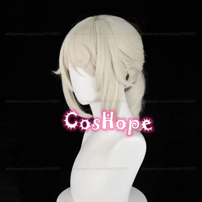 2025 12 Pintor Edgar Valden 40 cm de comprimento Creme-colorido Anime Cosplay Perucas Peruca sintética resistente ao calor