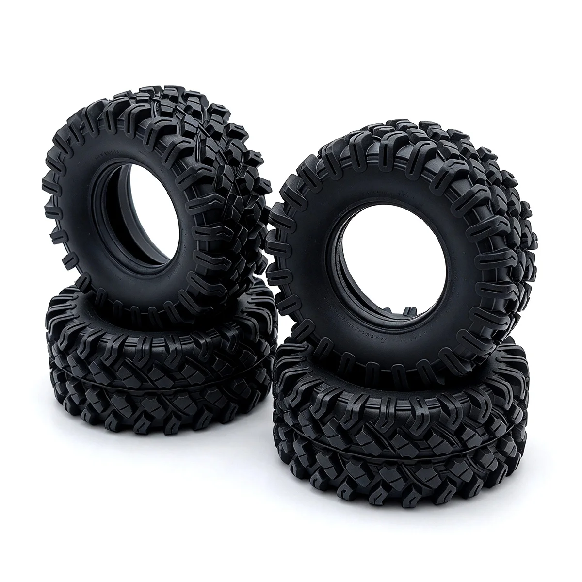 RC Car Original 59mm Tire Gravel Tire kit Fit for MJX 1/18 H18P Repair and Modification Remote Control Car Accessories
