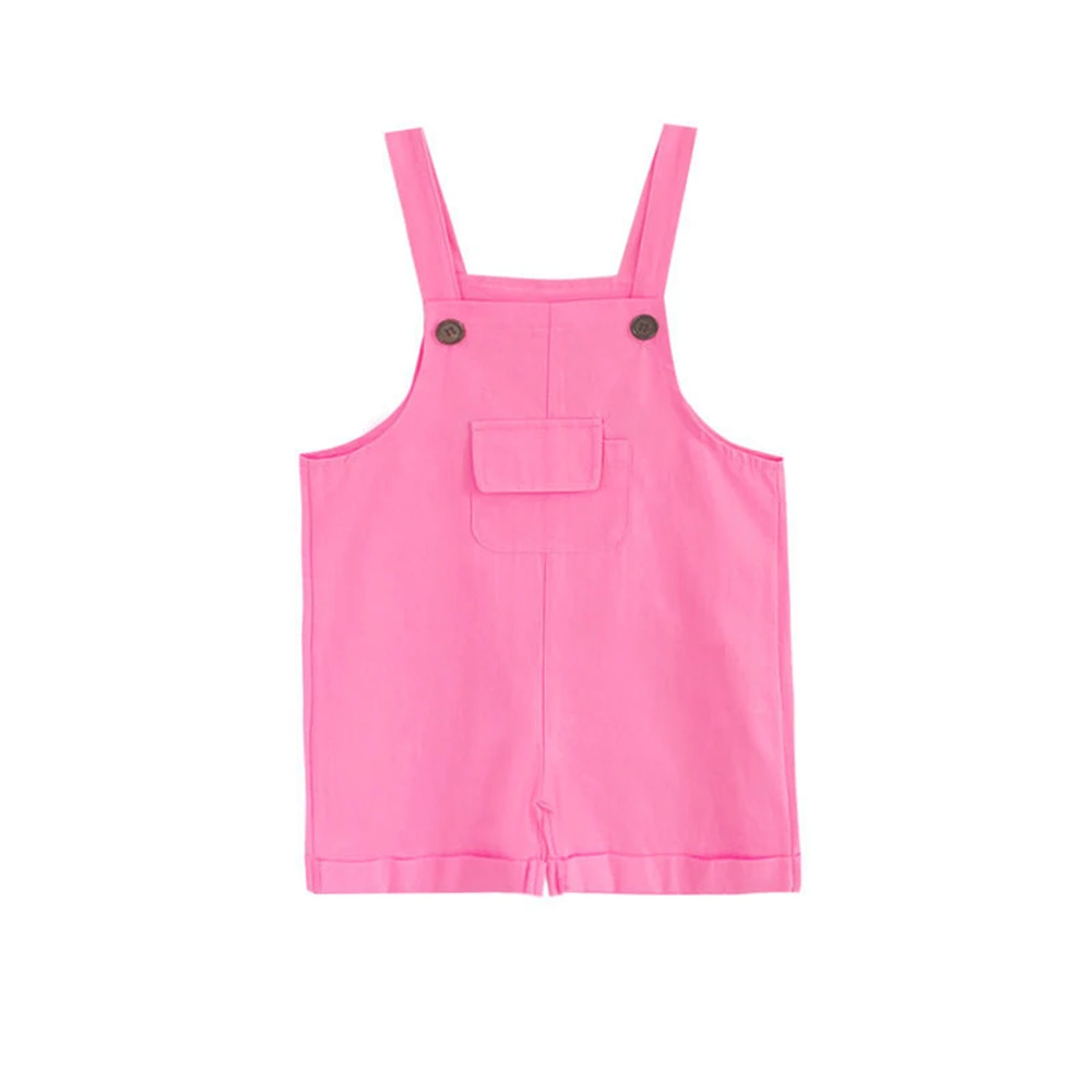 Candy-Colored Kindergarten Children Summer Overalls Shorts Cheerleading Squad Primary School Graduation Photography Outfit