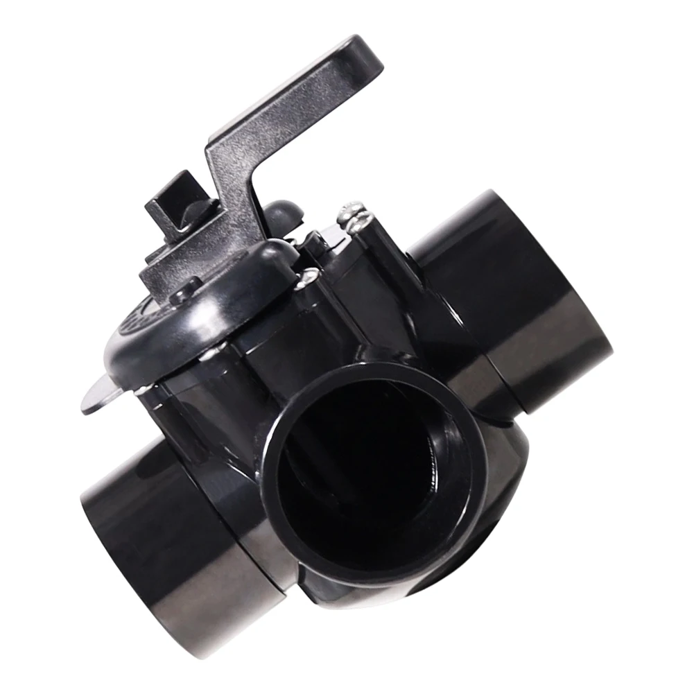 Plumbing Component for Pentair Setups Offering Three Port Water Direction Control and 2 Inch to 2-1/2 Inch Fit