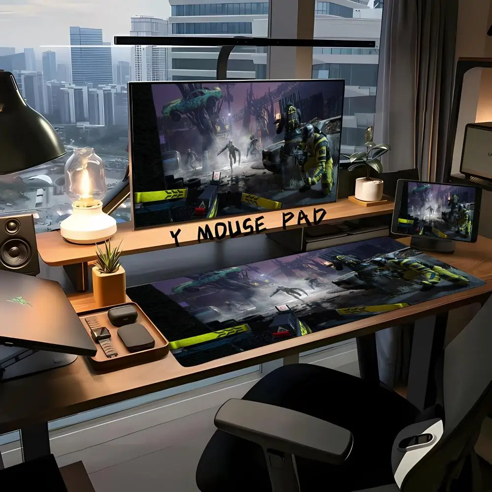 

Table mat rubber anti-slip Mouse Pad T_tom_Clancy_Rainbow_Six_Extractions pc accessories pad Laptop Desk Mat Rubber