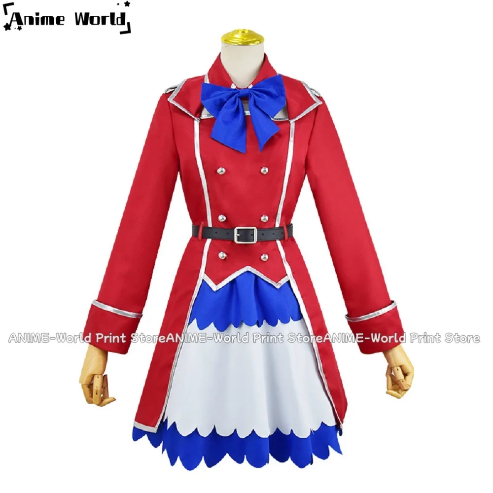 《Custom Size》Anime Cos Terakomari Gandesblood Cosplay Costumes Halloween Uniform Dress