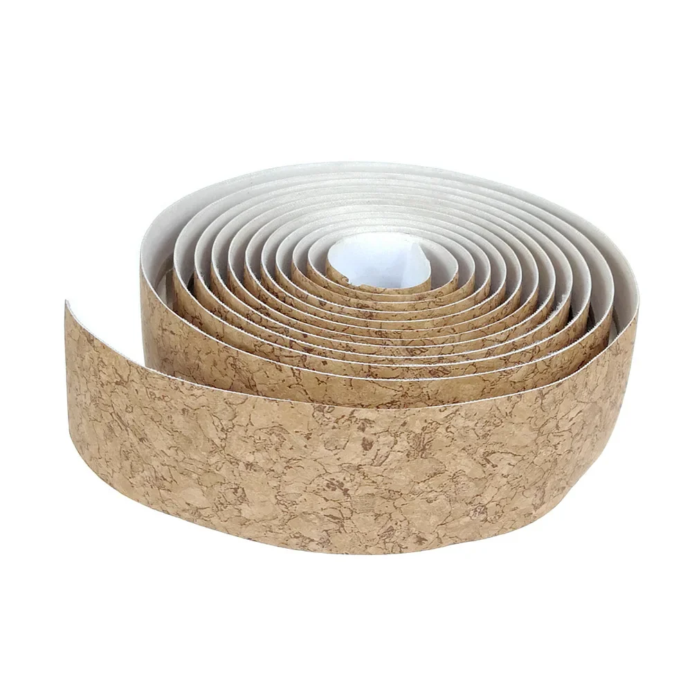 New Bicycle Handlebar Tape Wood Grain Tape MTB Road Bike EVA Handlebar Belt Cycling Handle Tape Anti-slip Belt Wrap +2 Bar