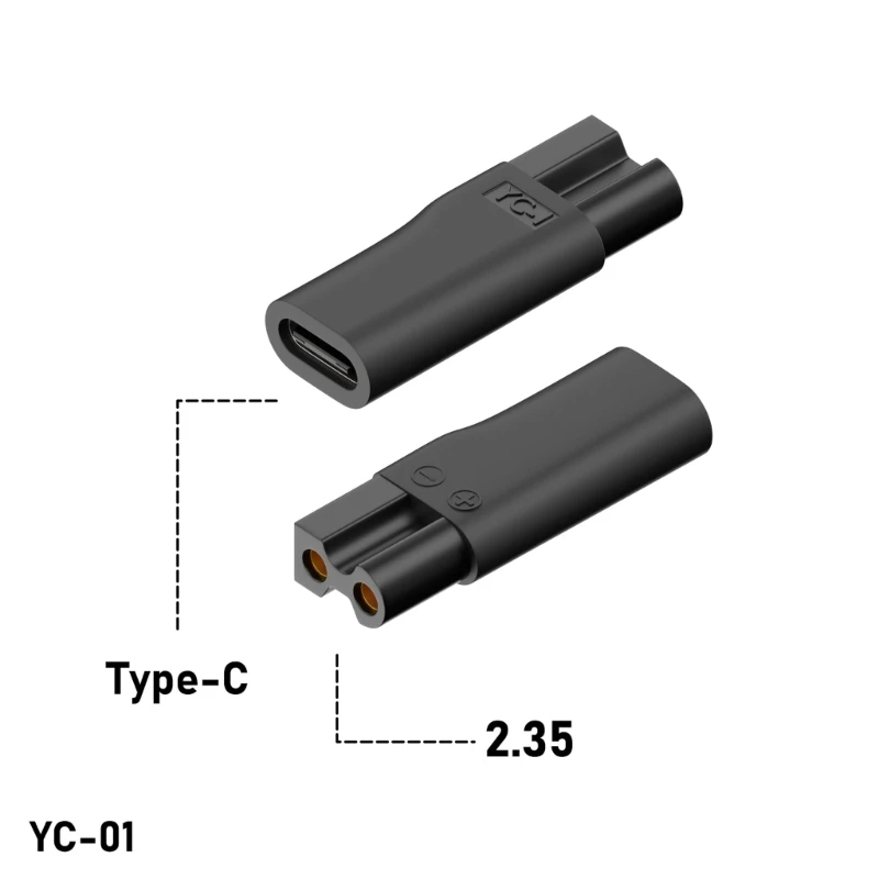 6pcs Type-C Adapter Shaving Power Adapter for Electric Hair Beard trimmers,Shavers,Beauty Instruments Dropship