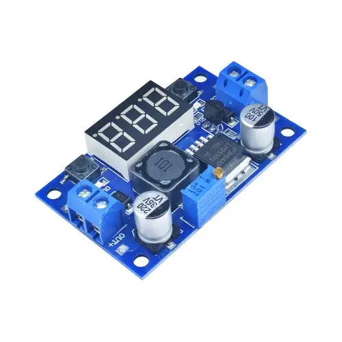 1 pièces de haute qualité 2A réglable DCDC LM2596 entrée 4-40V sortie 1.25-37V DC-DC Module de régulateur d'alimentation abaisseur