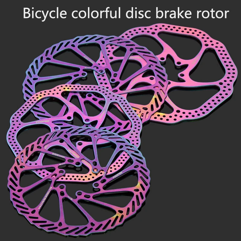 

TOOPRE MTB Disc Brake Rotor G3/ HS1 160 180 203mm Colorful Stainless Steel Rotor Disc For Mountain Road Cruiser Bike Brake Parts