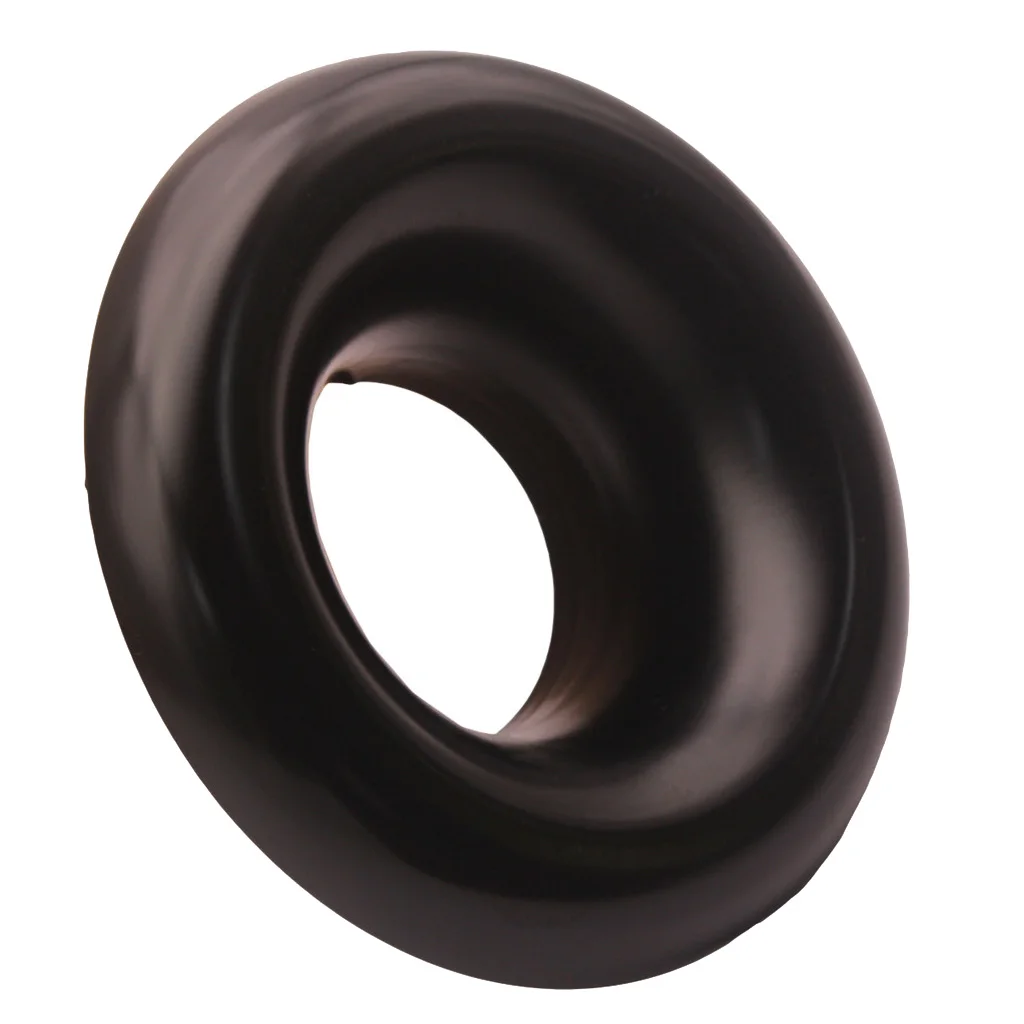 Czarny, nowy, 3-calowy, w pełni frezowany CNC aluminiowy krótki komin powietrzny do kompresora.