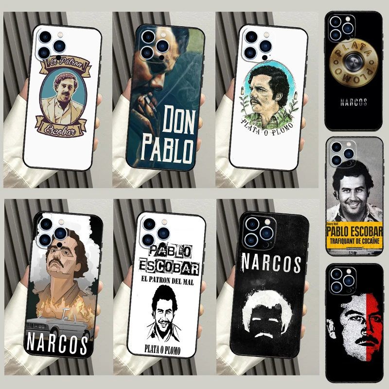 Pablo Escobar Narcos Plata O Plomo Case For Samsung Galaxy S26 Ultra S23 S22 S21 S20 S24 S25 Ultra S10 Plus S25 FE Cover Coque