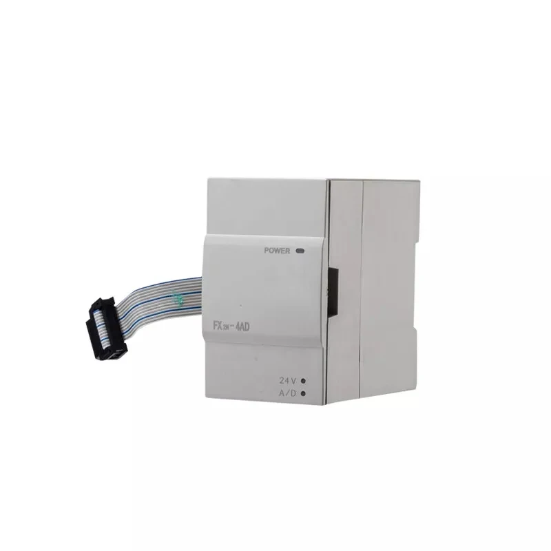 FX2N-4AD PLC Expansion Module Programmable Controller Analog Output Module Ver 2.0 24VDC with Cable