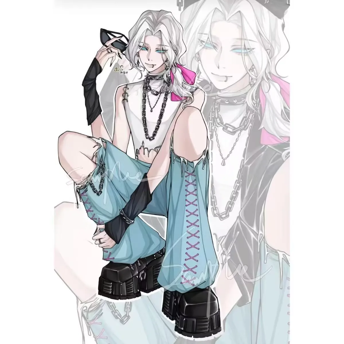 Изысканный стоячий знак "Пятый человек", высокий уровень внешнего вида, подарок 10 см для друзей и лучших друзей