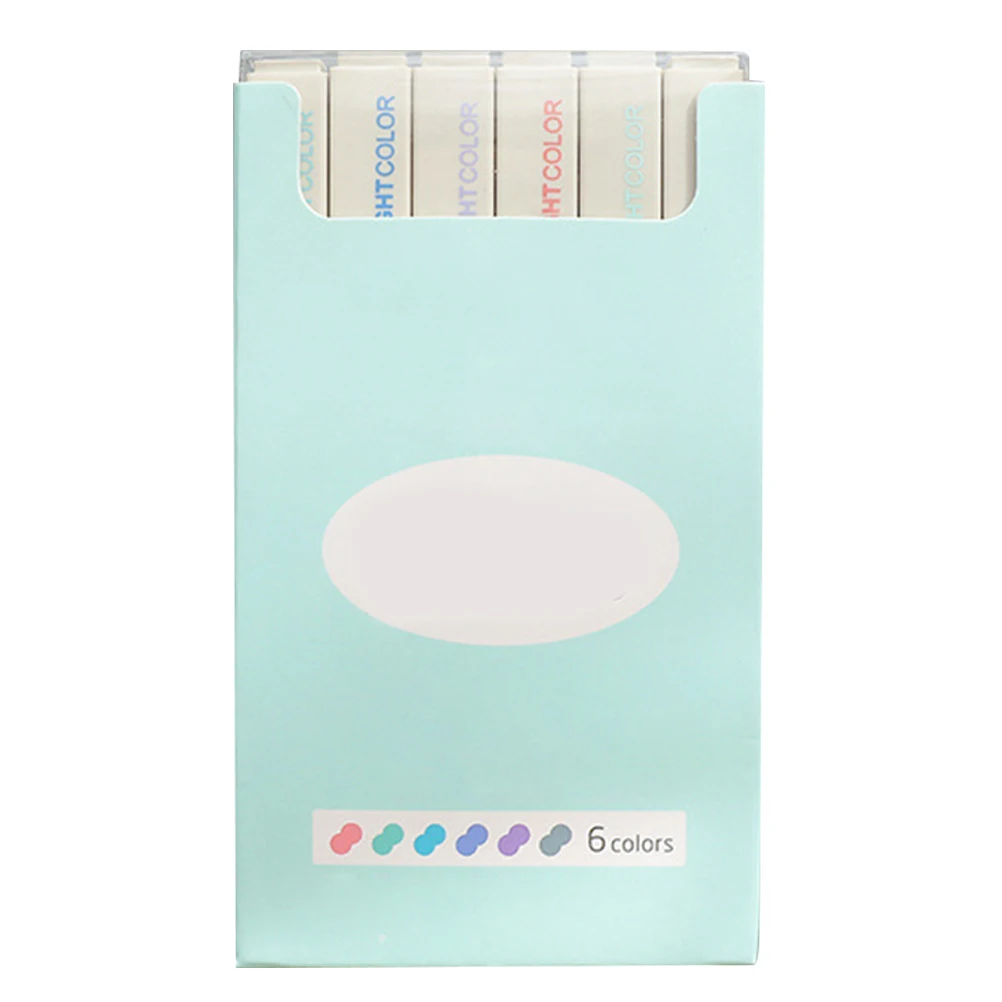 

12Pcs Vivid Fluorescent Markers Highlighter Pens Smooth Writing for School Notes Stationery Supplies