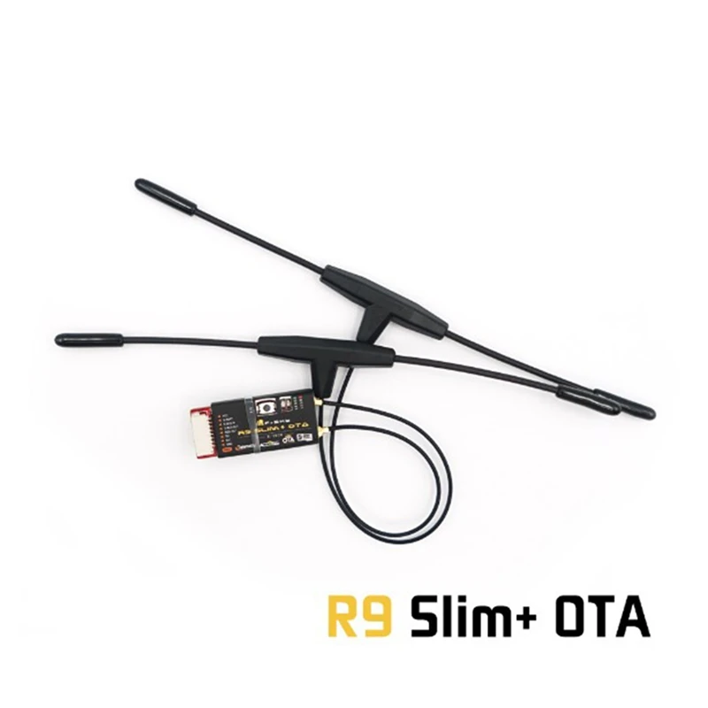 B37B-R9 Slim+OTA Receiver ACCESS 900Mhz Long Range 6 PWM Outputs With Dual T Antennas