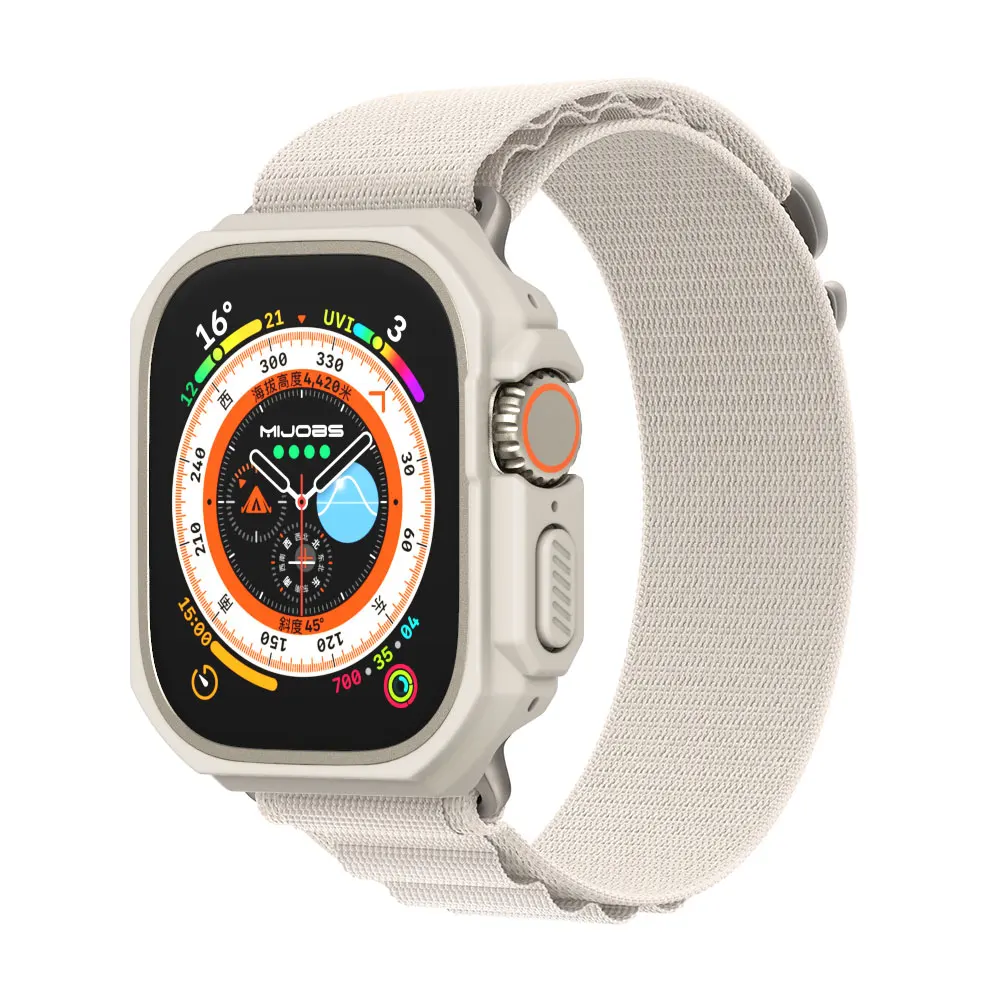 Ốp Lưng Dành Cho Đồng Hồ Apple Cực Đồng Hồ Thông Minh Smartwatch Dây Bảo Vệ Dành Cho Iwatch Siêu Ban Nhạc Sốc Bao Phụ Kiện