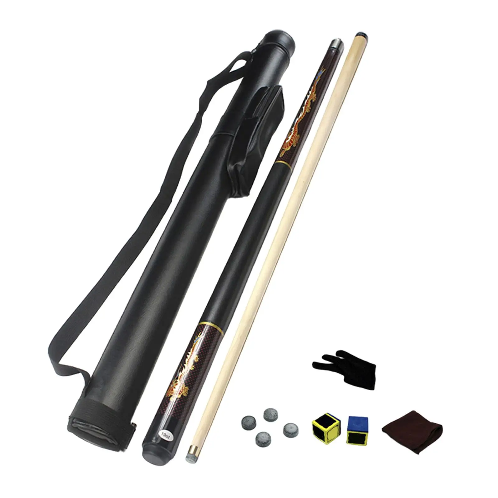 

Pool Cue Billiards Accessories with Three Finger Glove British Snooker Cue