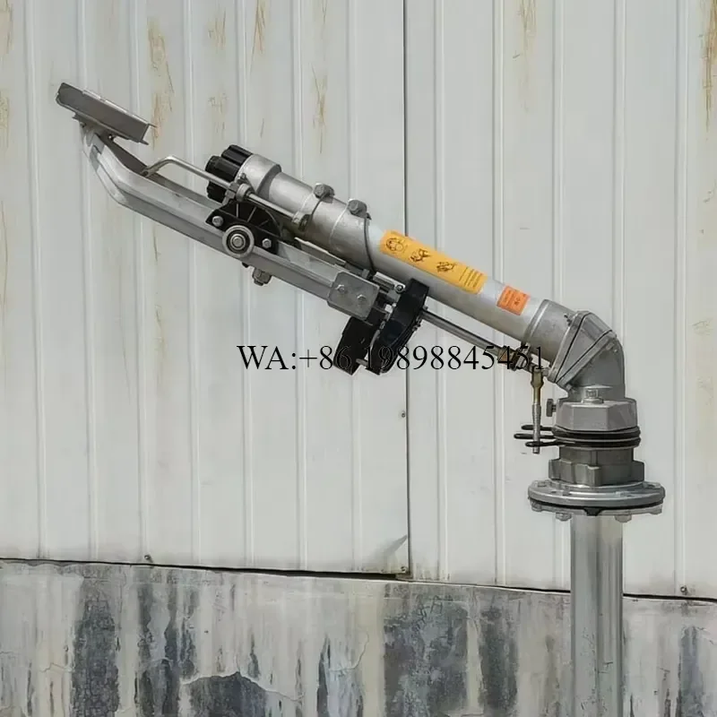 WMWMNU Heavy Duty Big Sprinkler Turbo Vortex Spray Long Distance Irrigation 360 Degree Rain Sprinkler for Garden Lawn