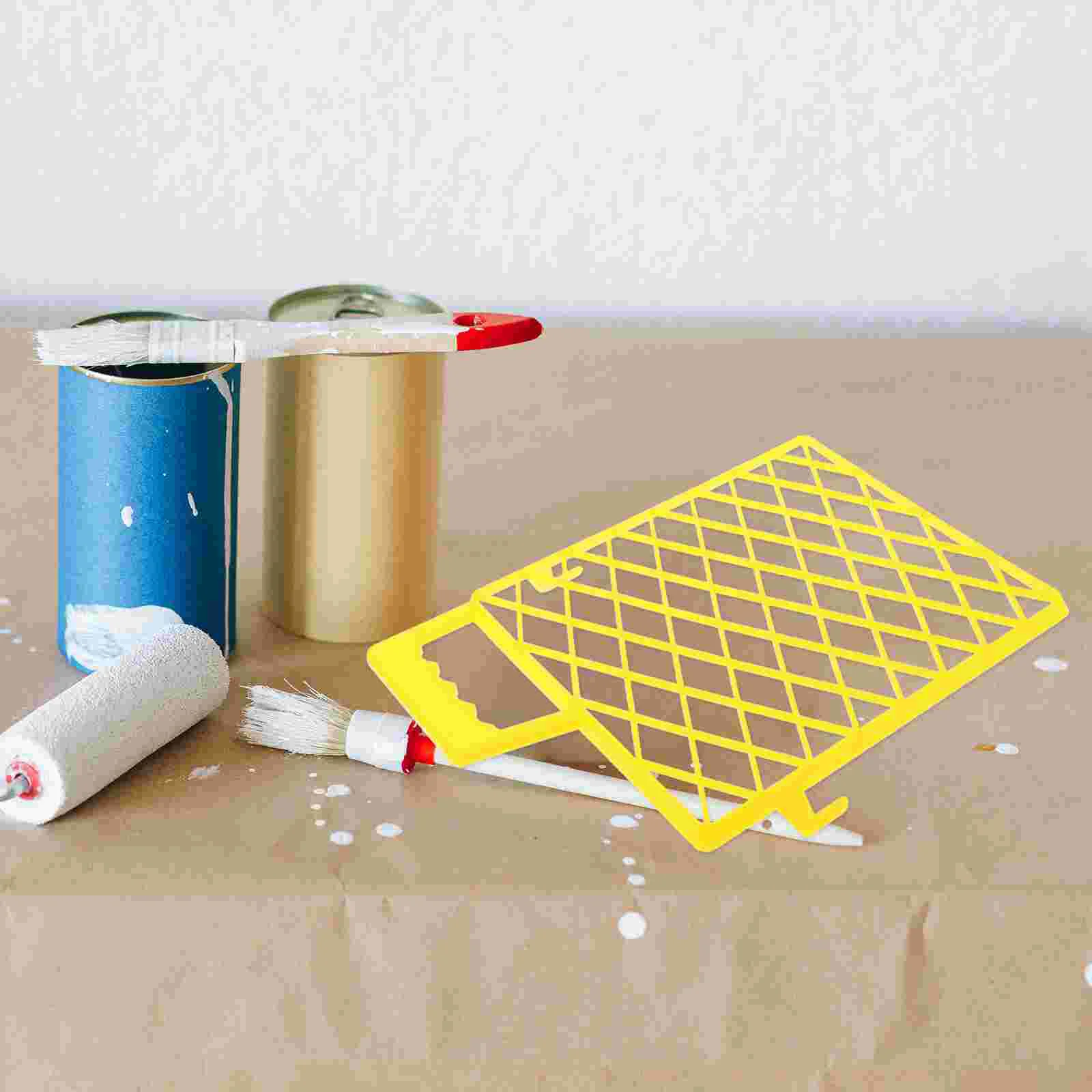 Plastic Paint Grid Pad Paint Bucket Mesh Screen Paint Tray Filter Divider for Paint plastic grid pad for bucket