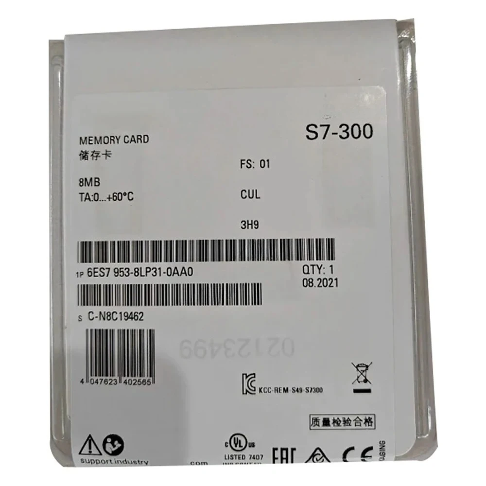 6ES7953-8LP31-0AA0 Memory Card 00213890