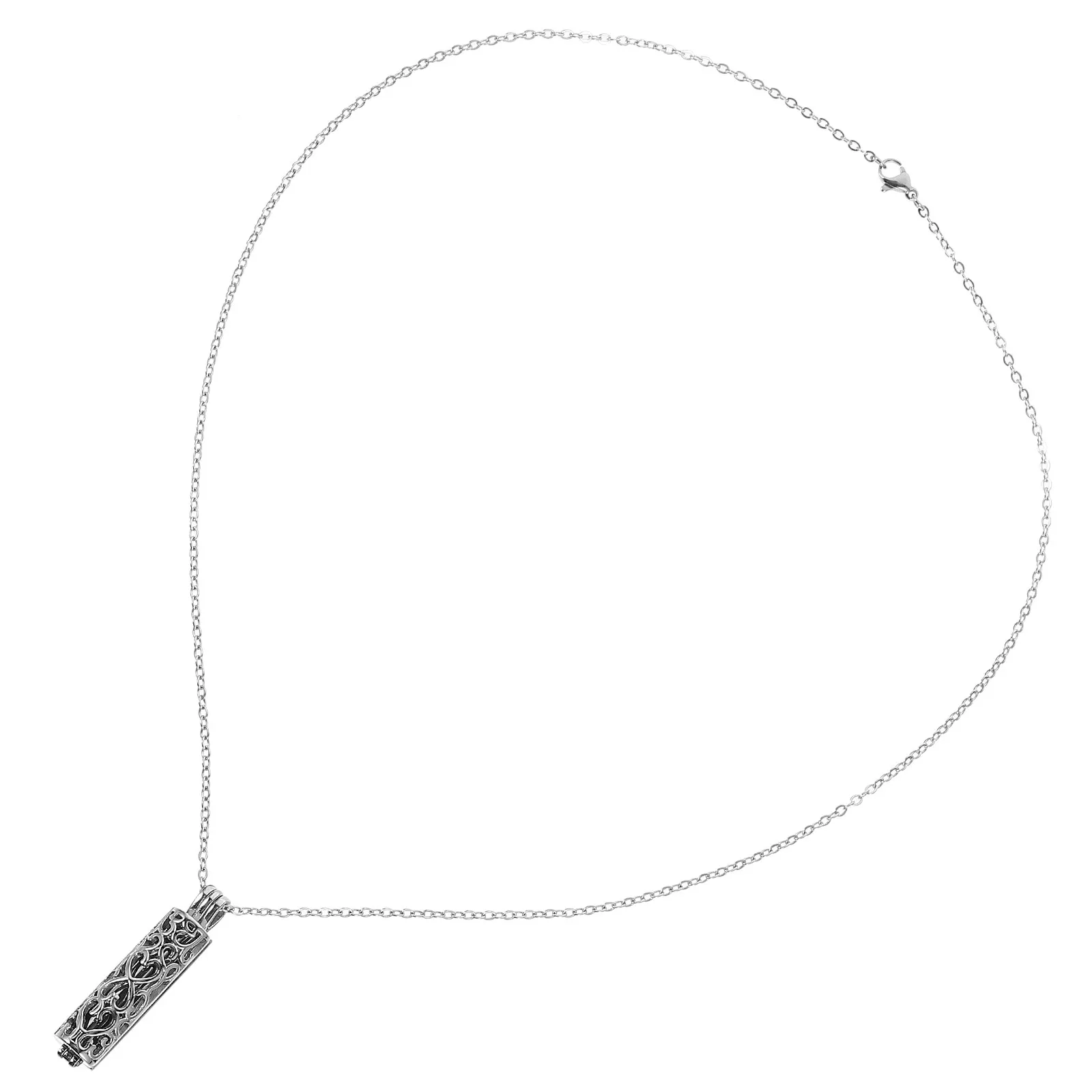 

Urn Necklace for Ashes Memorial Pendant Stainless Steel Keepsake Cremation Jewelry for Men Women Ashes Necklace