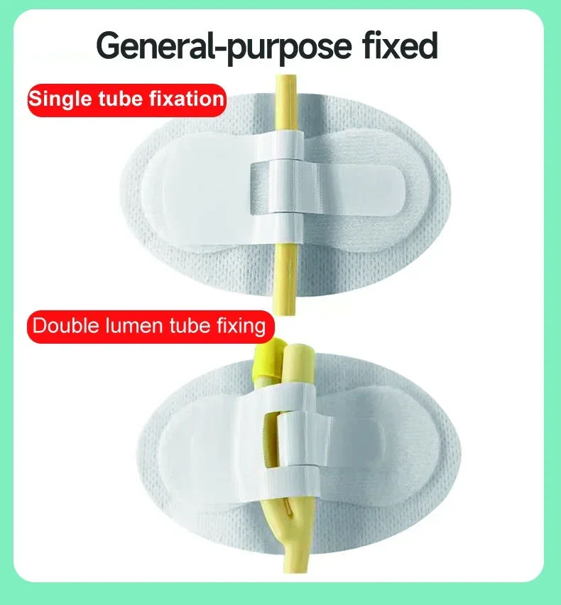 Medical peripheral central venous catheter fixation for tube fix
