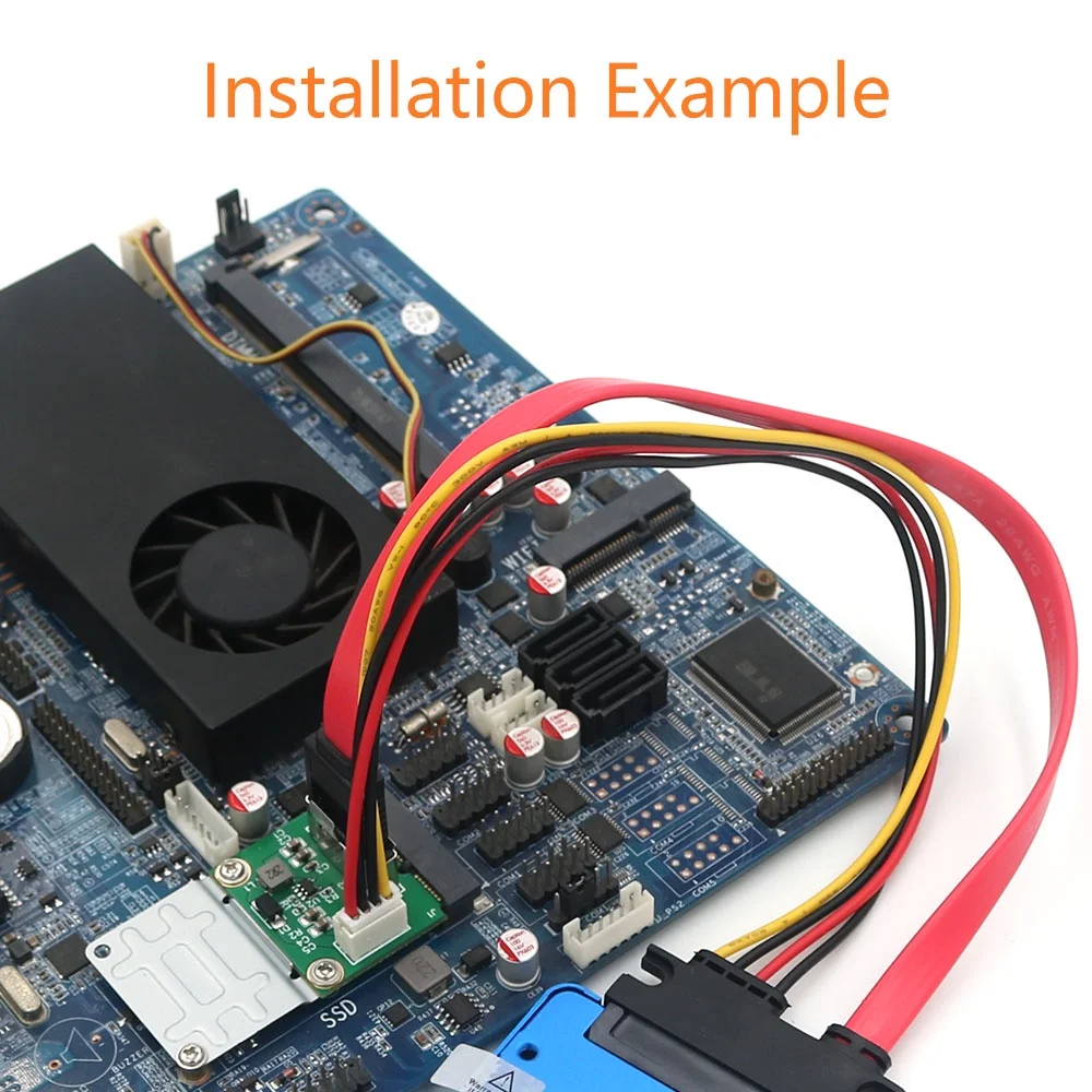 Msata to SATA 2.5inch Adapter Cable(With 5V Power)
