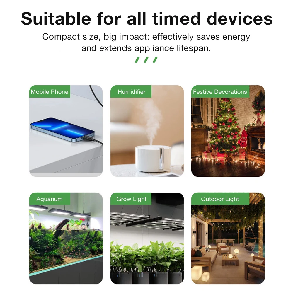 24H Mechanical Timer Socket EU Plug Programmable Timing Switch Outlet Timer Socket for Home Appliance Power Saving