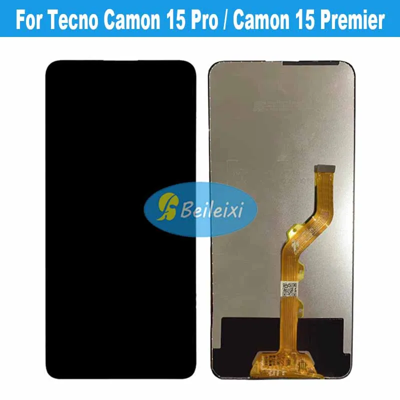 For Tecno Camon 15 Pro CD8 LCD Display Touch Screen Digitizer Assembly For Tecno Camon 15 Premier CD8j