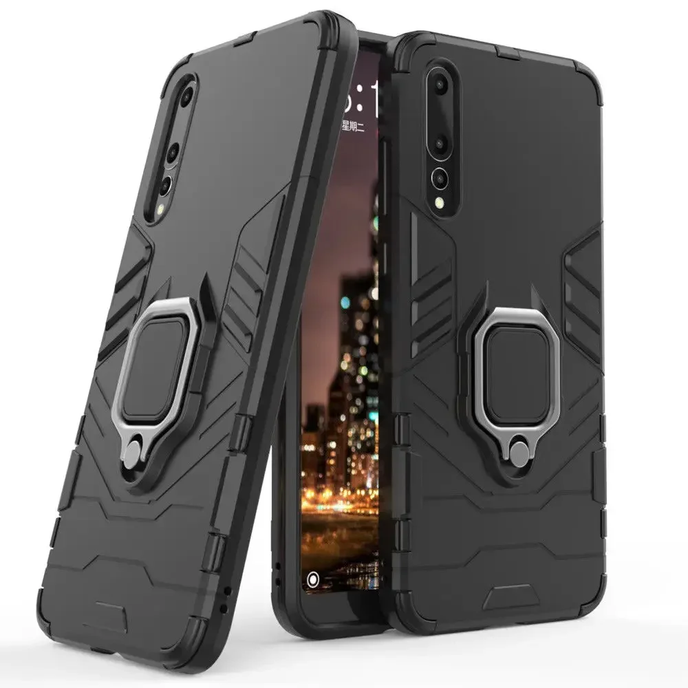 Case For xiaomi mi 6X A2 5X A1 mi8 Redmi note 5 6 7 8 9 PRO Чехол для Ring Stand Cover For Xiaomi Max 3 Car Magnetic Holder