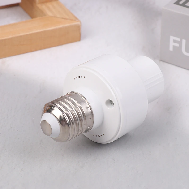 Tuya WiFi BL E27 Smart Bulb Adapter, Suitable for Kitchen/Bedroom, Voice-Controlled via Alexa/Google Home