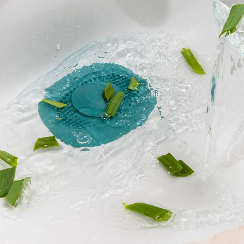 シンク,バスルームアクセサリー,シンクプラグ,ストレーナー,フィルター,キッチン用の不規則なパターンのヘアキャッチャー