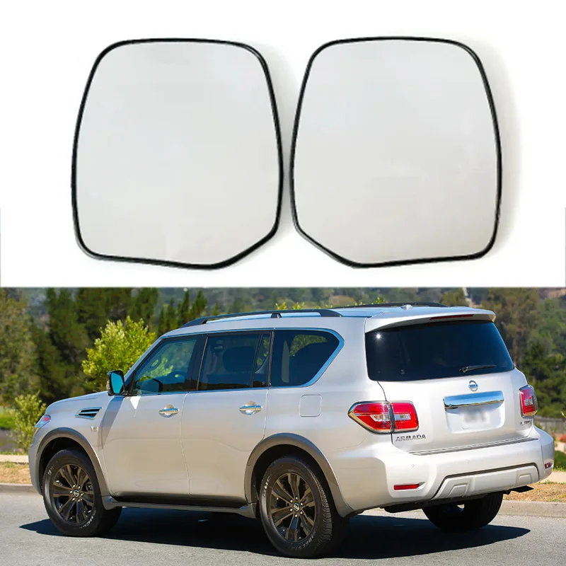 

Suitable for 10-21 Nissan ARMADA reversing lens heated rear view lens reflector replacement