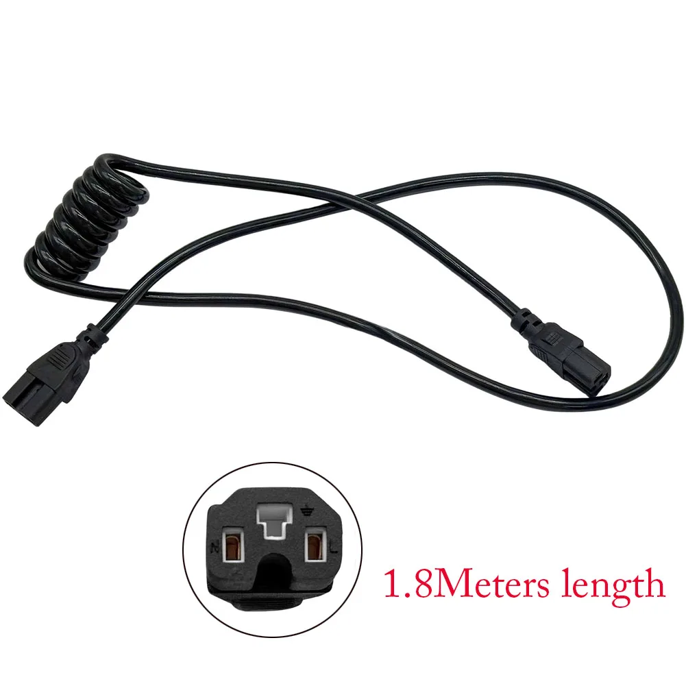 1.5 Gauge Metal Core Spring Cable 1.8m Length for For lawn Mower and 12V 48V Power Tool Interfacing Applications