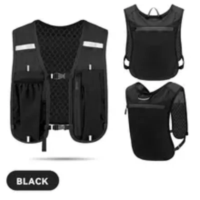 AliExpress NONE Unisex Running Hydration Vest, Water-Resistant Breathable Hydration Backpack for Running Hiking Cycling Trail Marathon Sports