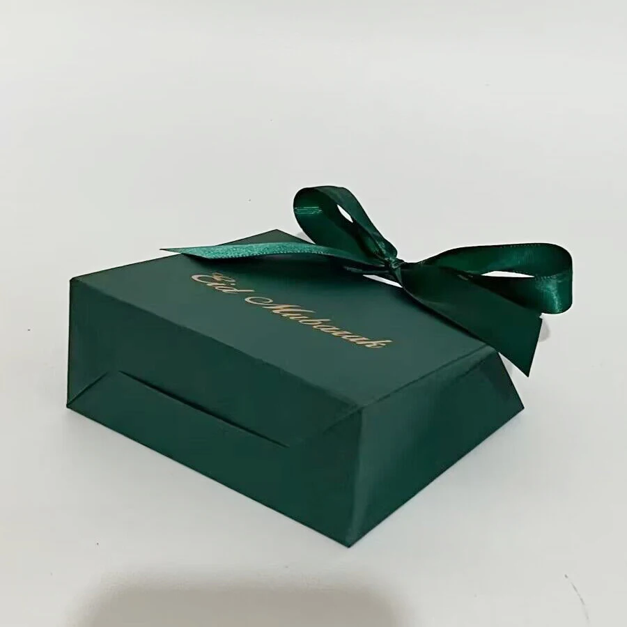 Eid Mubarak Candy Box Favor Box Ramadan Kareem Gift Boxes Islamic Muslim Festival Happy al-Fitr Eid Event Party Supplies