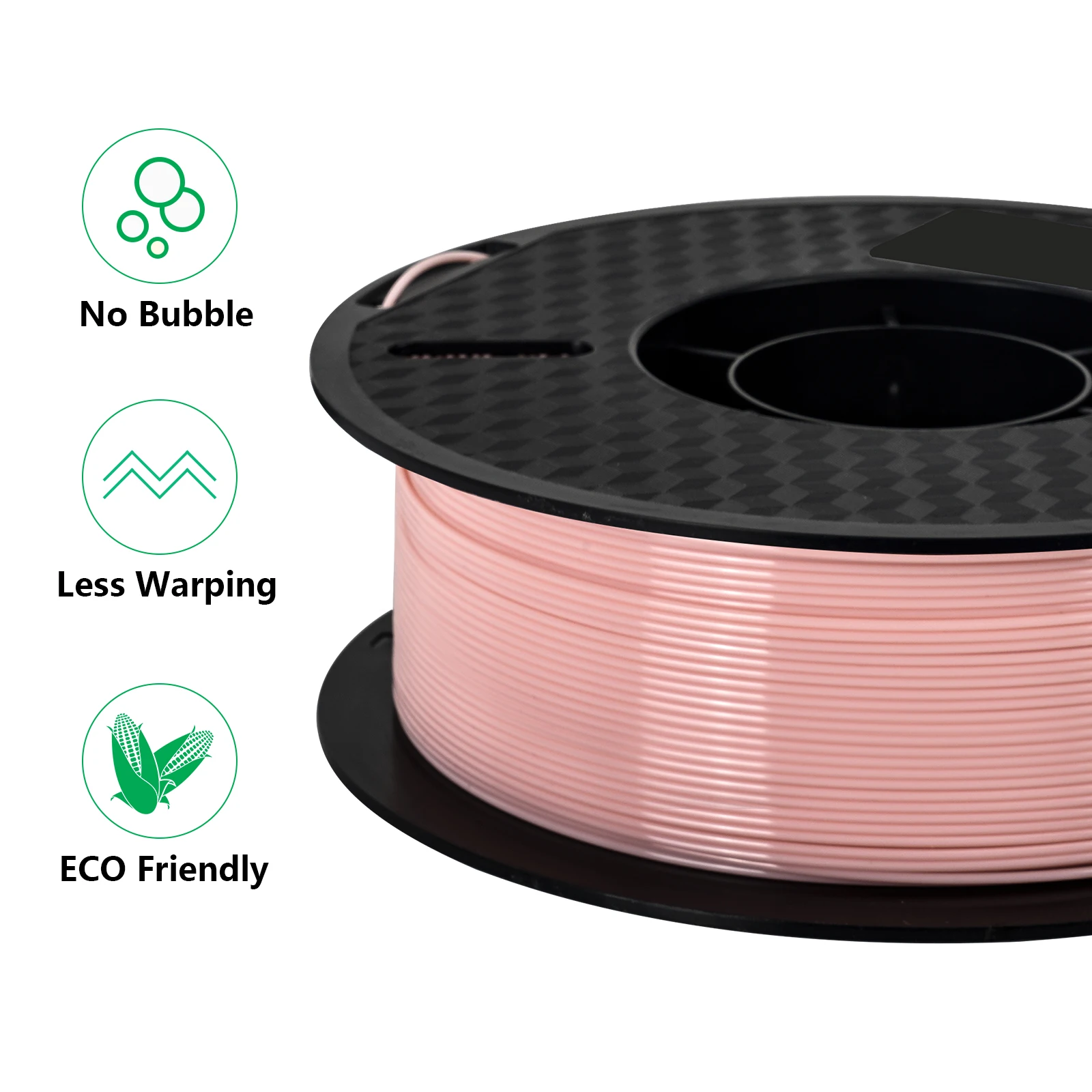 1KG PETG Filament 3D Printing Material 1.75mm No Bubble 1kg/2.2lbs PETG For FDM 3D Printer High Strength Compound Consumables