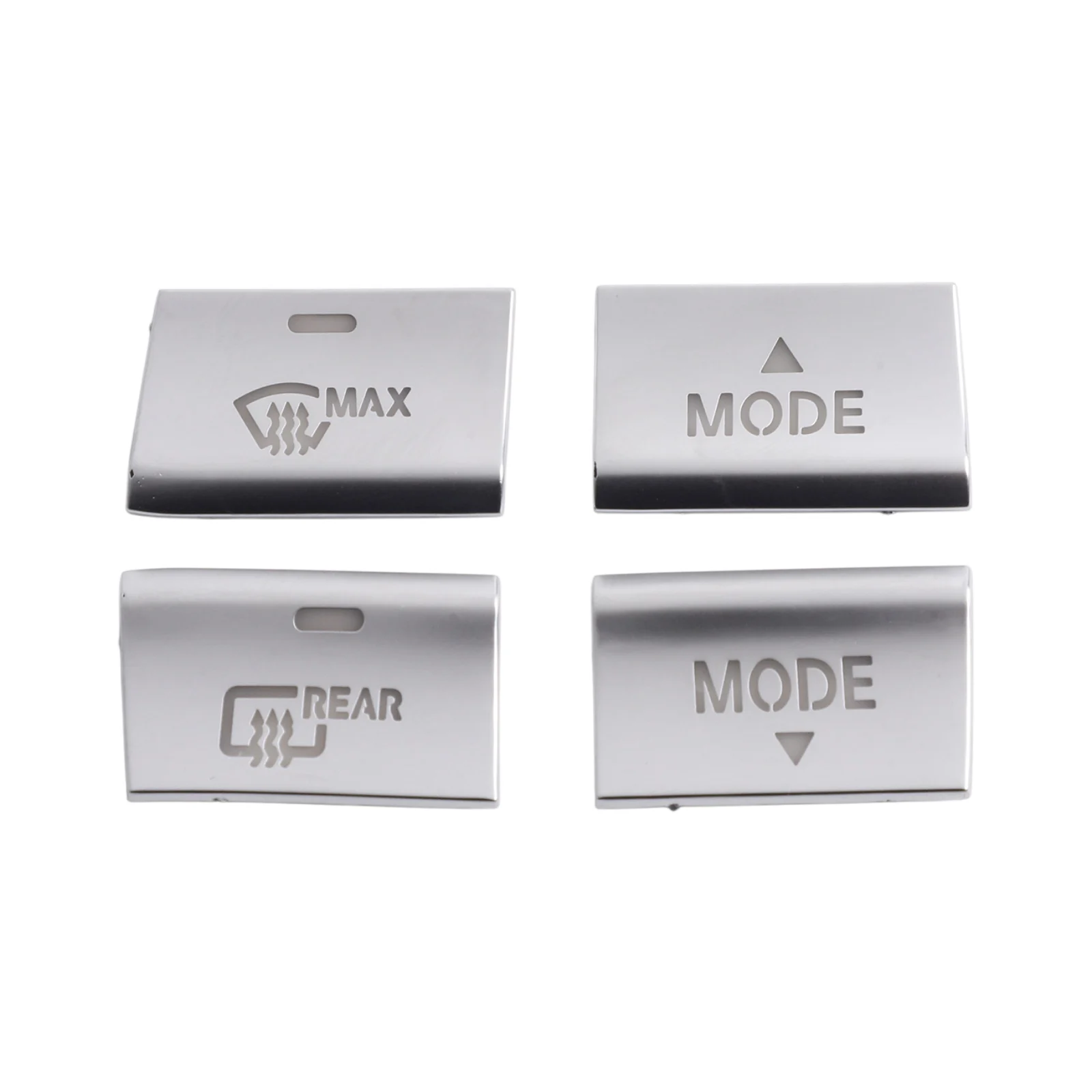 Automotive Styling A C Button Trim Stylish Air Conditioning Trim Hassle-free Installation Process Precise Fit For AC Controls