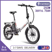 Fafrees F20 Light Folding Electric Bicycle 250W 36V 16.75Ah 20 Inch Fat Tire Outdoor Ebike