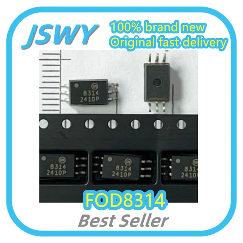

(5/50pcs) FOD8314 Silkscreen 8314 SOP-6 IC Brand New Original Ships Fast Electronics