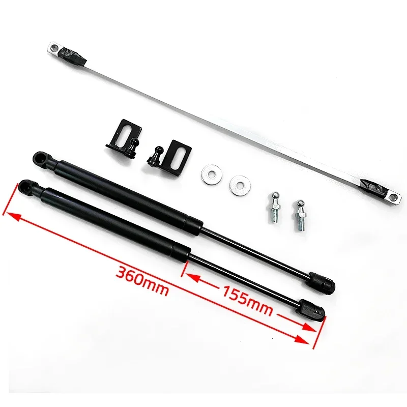 Car Hood Strut Bars for VW ID.4 Pro X Crozz ID.5 2023 2022 2021 Front Gas Spring Shock Absorber Lift Supports Accessories