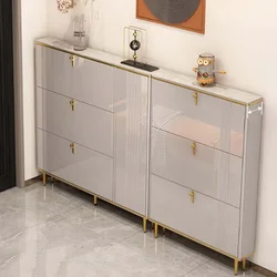 Entrance Doorway Shoe Cabinet Ultra Thin Hallway Display Storage Shoe Rack Organizer Design Armario De Zapatos Furniture Home