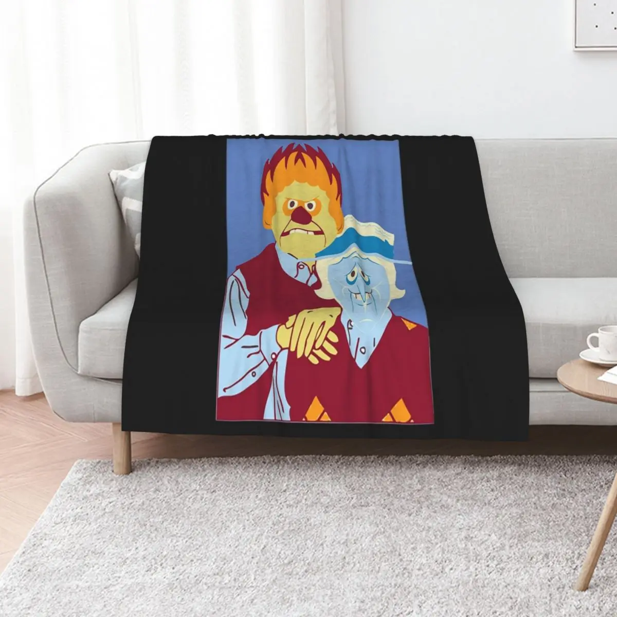 Snow Miser T-Shirtsnow and heat miser brothers Throw Blanket Large Luxury Throw cosplay anime manga Loose for sofa Blankets