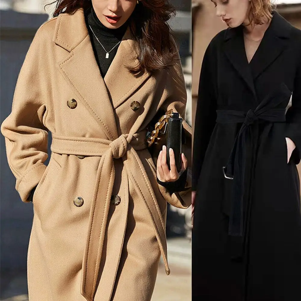 Woolen cloth Sash Coat Belt Overcoat Jacket Sweater Unisex Tie Faux Wool Belt Tie 175cm*5cm