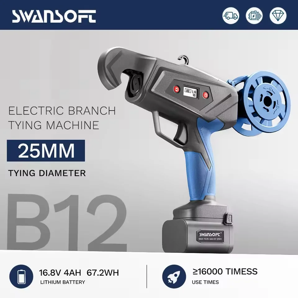 SWANSOFT Atadora Eléctrica Profesional de 25