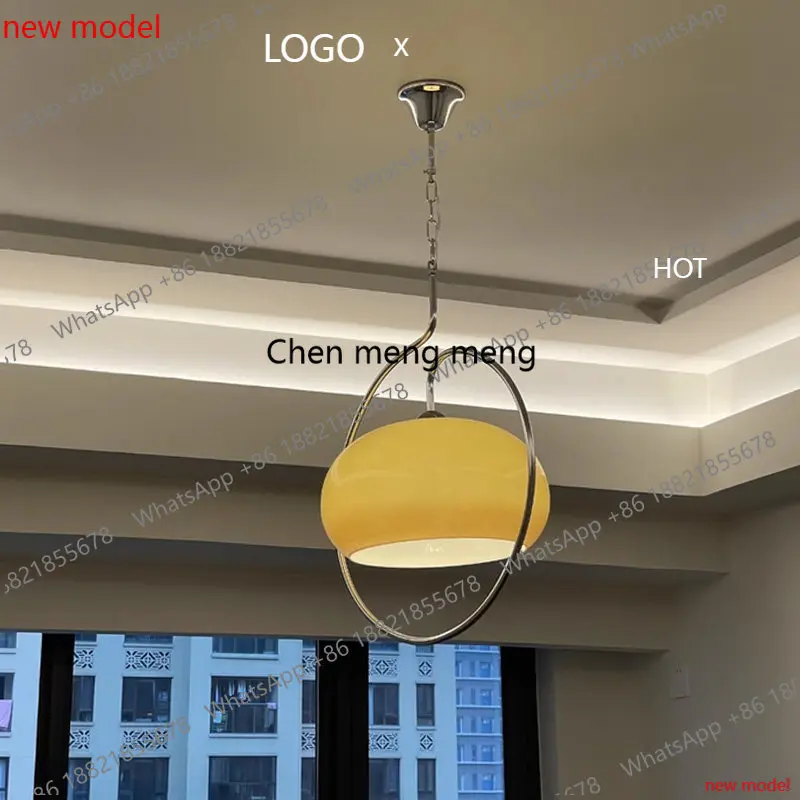 H178Bauhaus chandelier dining table bar bed and breakfast lamp, retro medieval restaurant bedroom lamp
