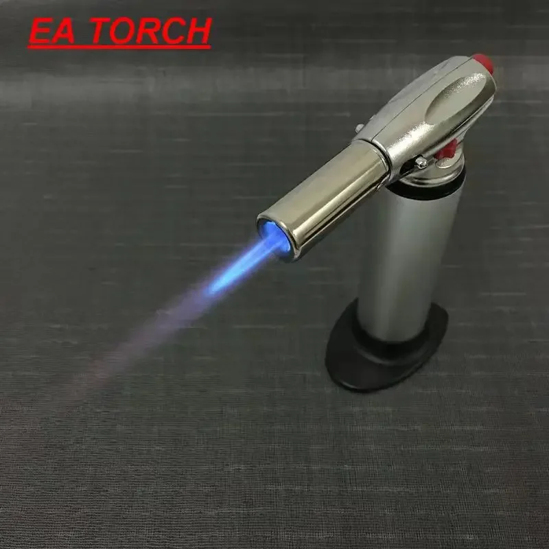 Kitchen Outdoor Baking BBQ Lighter Spray Gun Torch Pipe Gas Jet Windproof Camping Lighters Turbo Butane Cigarette Cigar 1300 C