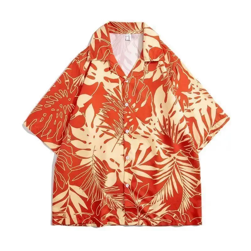 GELITAYIN Shirt Men Women Casual Fashion Short Sleeves Shirts Clothing