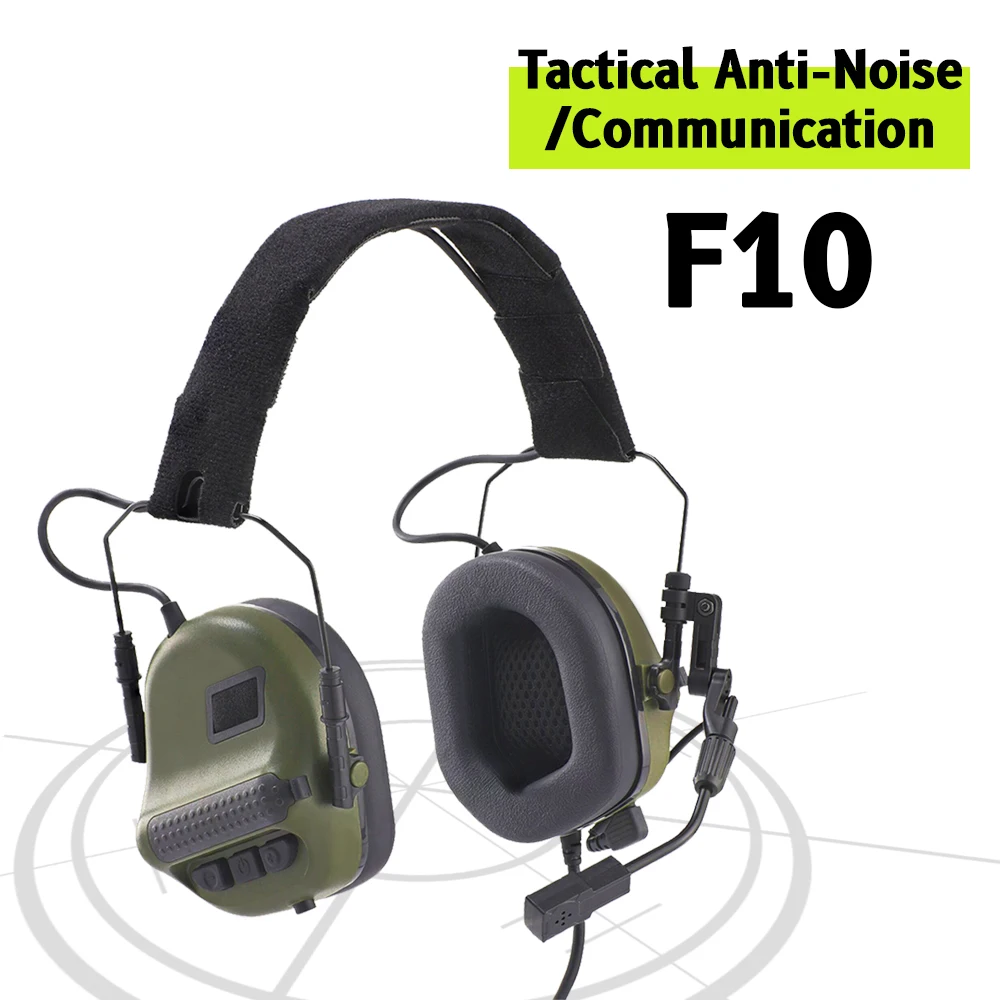 

Outdoor Shooting Earmuff Gun Range Tactical Electronic Anti-noise Headset Sound Amplification Communication Hearing protector