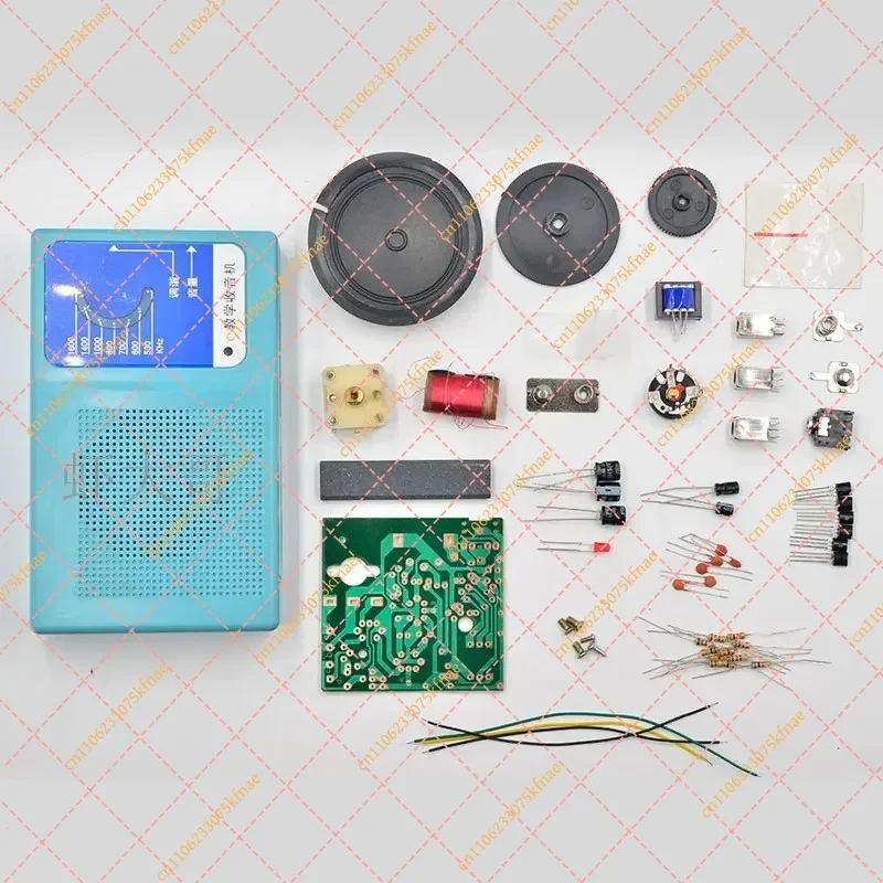 HX-B6B Educational Radio Kit (6-Tube) - Electronics Soldering Practice & Lab Training Project