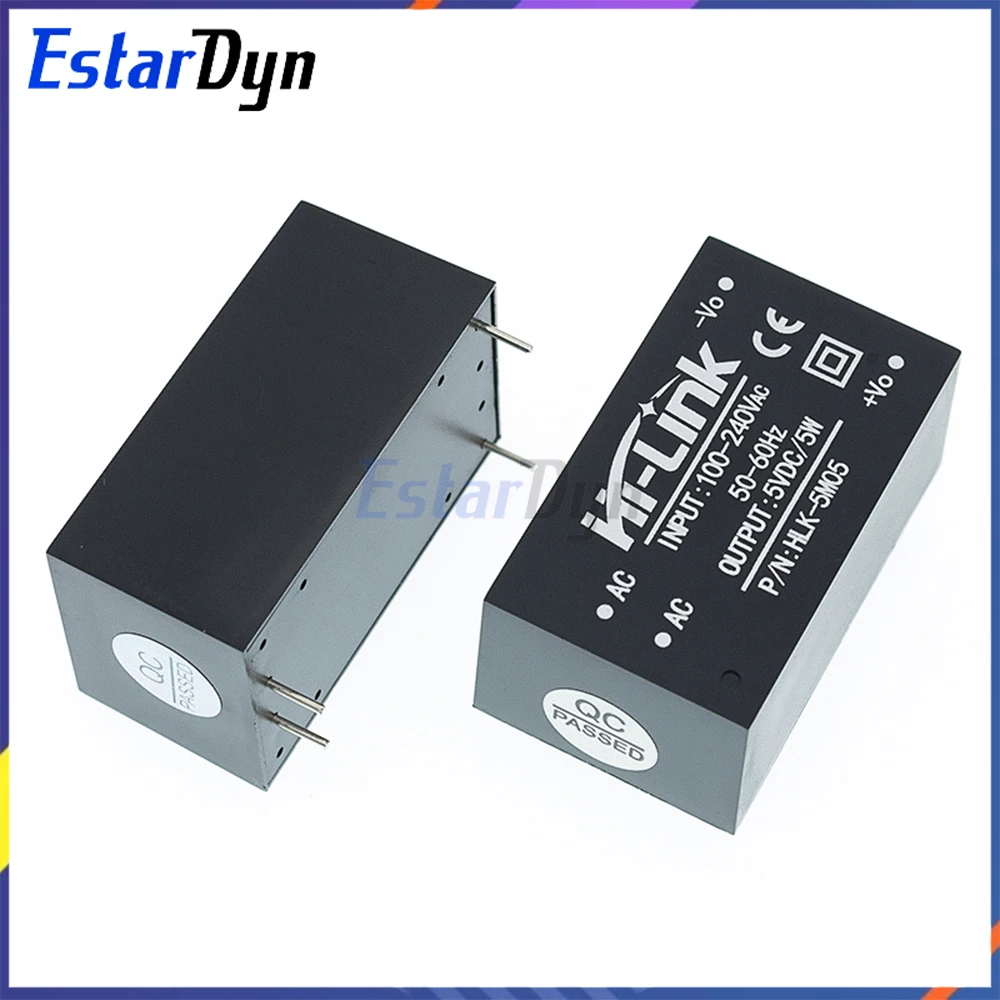HLK-PM01 PM03 PM12 5M05 5M03 5M12 AC-DC Power Module, 220V to 5V/3.3V/12V Mini Converter for Smart Home IoT Device