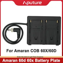 Aputure Battery Case Battery Plate for Amaran COB 60D Amaran COB 60X LED Photography Light